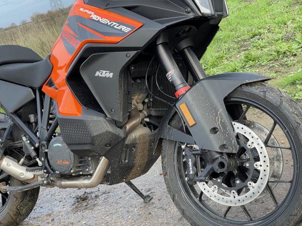 ktm front end suspension and brakes