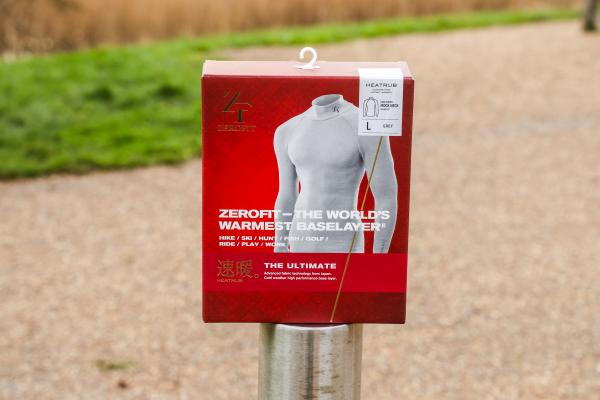 Zerofit Ultimate baselayer top packaging