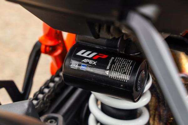 The WP suspension of the 1390 Super Duke R Evo