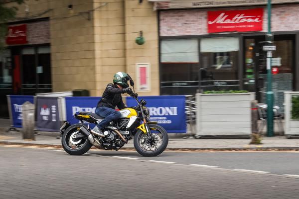 Ducati Scrambler - urban riding