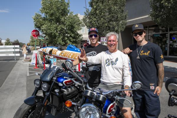 Two special edition Triumph Motorcycles