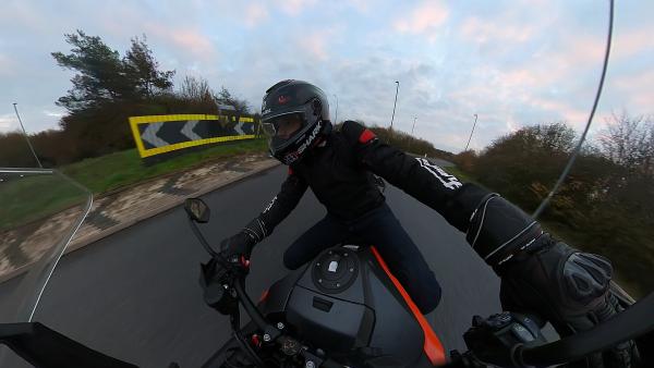 roundabout riding ktm