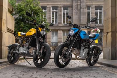 The new CCM Street Moto (R) and Street Moto R (L)