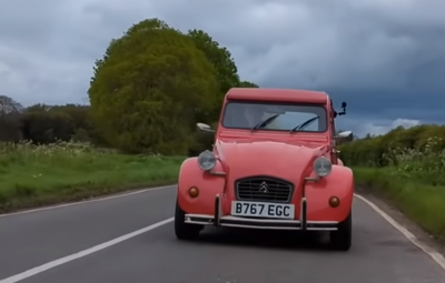 Citroen 2CV with BMW R12 boxer engine. - YouTube/Practical Performance Car